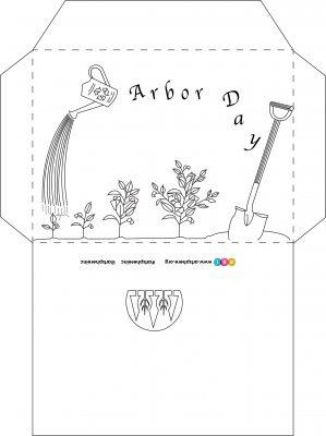 Arbor Day Envelope