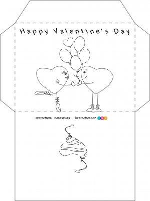 Valentine’s Day Envelope Handout