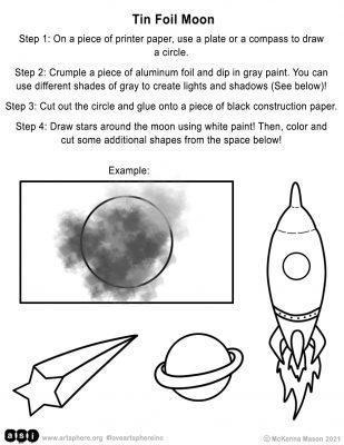 National Moon Day Handout